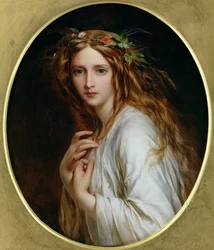 Ophelia, 1861